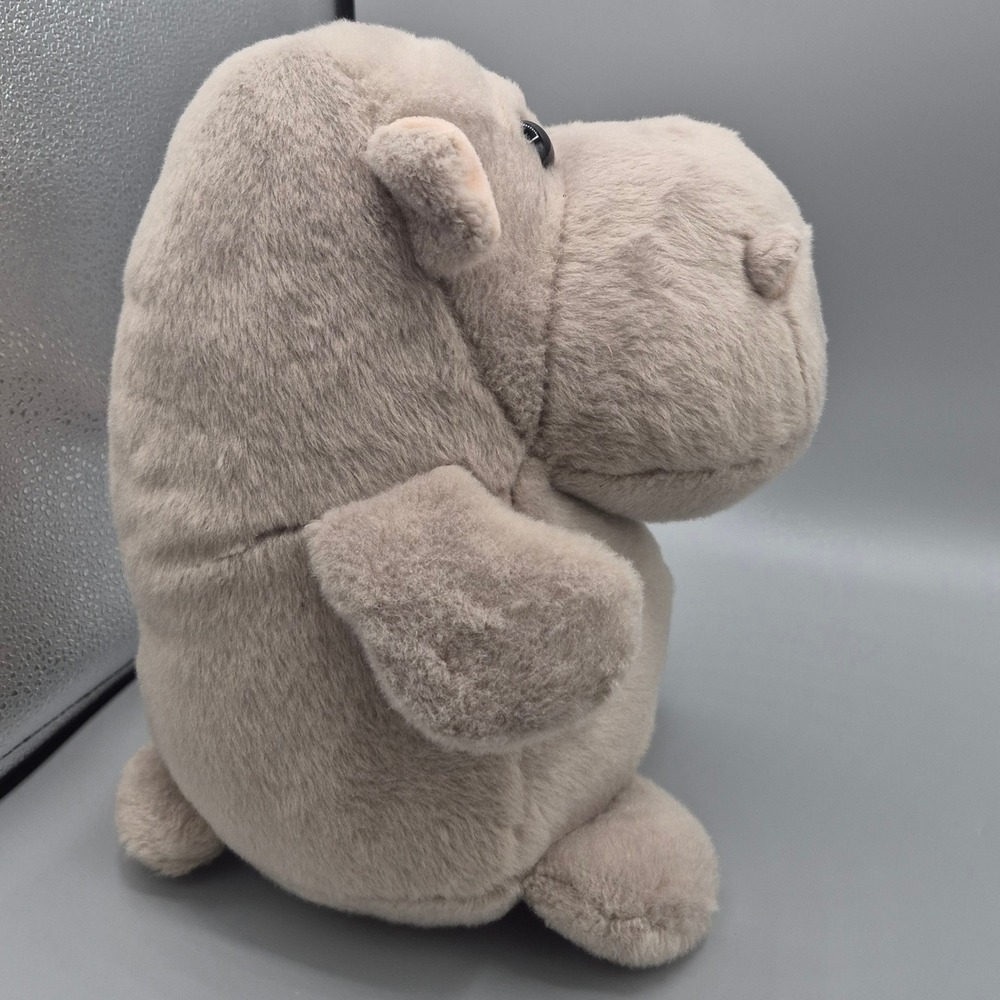 Aurora San Diego Zoo Wildlife Alliance Hippo Plush Gray Stuffed Animal 2022 - Picture 2 of 9